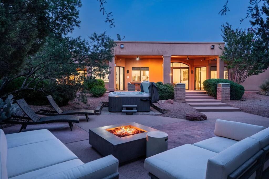 Amazing Luxury Home With Hot Tub & Views Седона Экстерьер фото